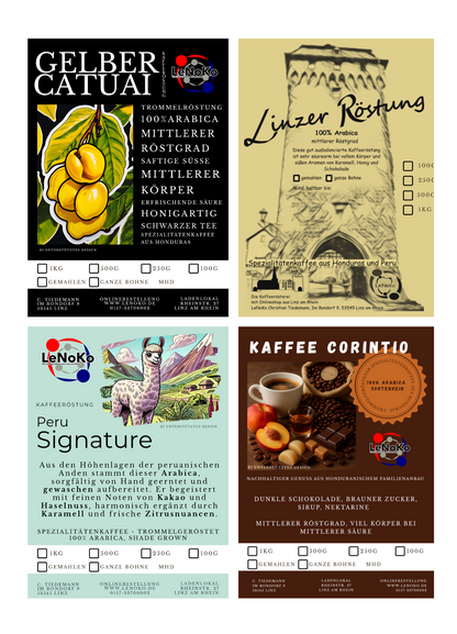 Produktbundle alle Kaffeeröstungen