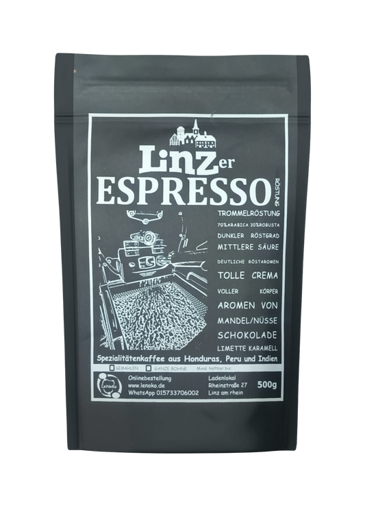 Espresso in dunkler Röstung – intensiver Geschmack und vollmundige Aromaqualität für Kaffeeliebhaber