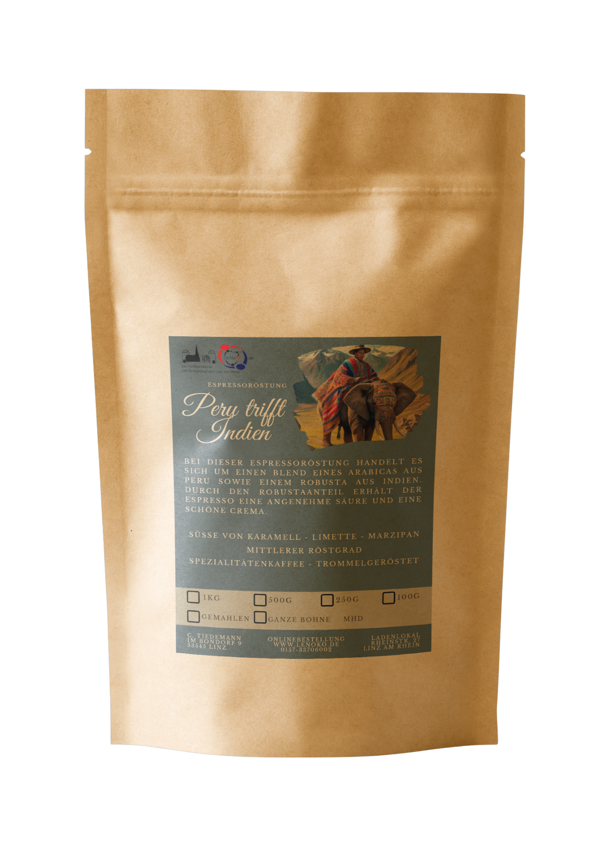 Hochwertige Espresso-Blend-Mischung für ein intensives und aromatisches Kaffeeerlebnis